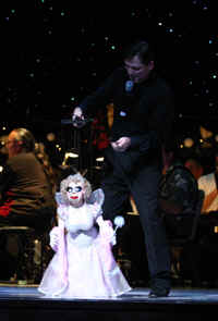 Phillip Huber in his rendition of the "Sugar Plump Fairy" with the Honolulu Symphony Orchestra. To add a little bit of comedy, Phillip is singing live for this character.